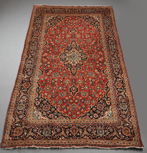 Persisk Keshan tæppe 326 x 195 cm.