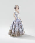  Dahl Jensen. Figur af porcelæn nr. 1124 Spansk danserinde.