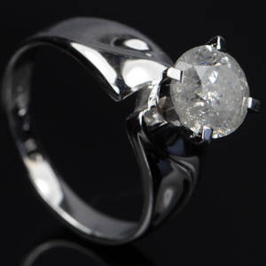 Solitaire ring ca. 1.97 ct.