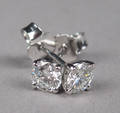 Par brillantørestikkere  Ca. 0.86 ct. 2