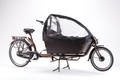 Enghouse tohjulet Long John ladcykel med Shimano-gear, bronze-brun metallic