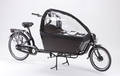 Enghouse tohjulet Long John ladcykel med Shimano-gear, sort
