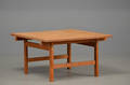 Hans J. Wegner. Kvadratisk sofabord, eg 