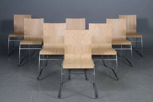 Tom Stepp for Fredericia Furniture. Otte stole, model Funk. Eg. 8 