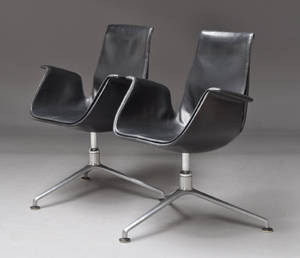 Preben Fabricius  Jørgen Kastholm. Tulip chair Lounge