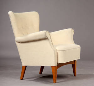 Dansk designer. Lænestol, 1950erne