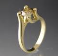 Solitaire ring ca. 1.02 ct.