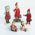 FIGURINER 5st bl.a 2st Hummel, höjd 7-17cm