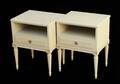 Nattduksbord ett par, gustaviansk stil, 1900-tal