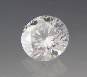 Uindfattet diamant ca. 0.66 ct. Wesselton- SI1.