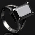 Solitaire ring ca. 10.45 ct.
