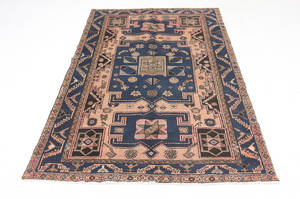 Persisk Zanjan tæppe, 200x130 cm.