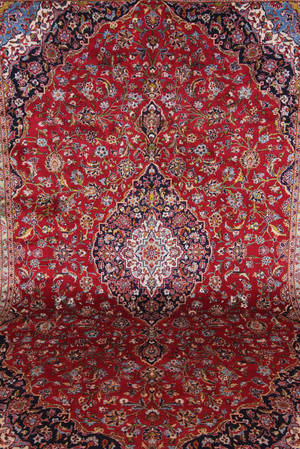Persisk Keshan tæppe, 400x300 cm.