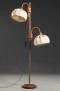Stehlampe, Holzkorpus 