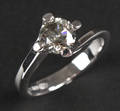 Solitairering. Ca. 1.16 ct