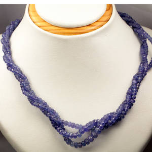 Safir collier ca. 220.00 ct.