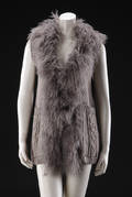 Fur Living. Strikket vest. Str. L