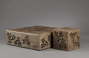 To borde af paulownia træ, fra serien Bakota 2