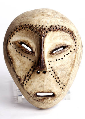 Mask, Lega, Kongo