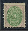 Dansk Vestindien14 cent 1873 