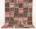 Persisk matta, patchworkteknik 338x273 cm.