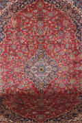 Handknuten persisk matta, Kashan 390x285 cm.