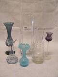 6 GLASVASER BL A GULLA SKRUF