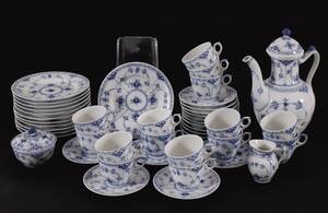 Kaffeservis, Musselmalet, Royal Copenhagen