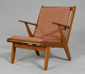 Dansk møbelproducent. Hvilestol, eg