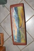 Bemålat tråg, L 68 cm