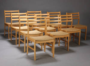 Spisestole, bøgetræ, dansk møbelproducent 10