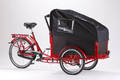 Enghouse Cargo ladcykel med shimano-gear, rødbrun