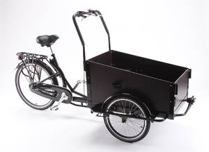 Enghouse Cargo ladcykel med shimano-gear, sort