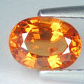 Uindfattet safir. Ca. 1.04 ct