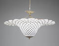 Loftlampe, i Tiffany stil.