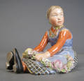 Kgl. porcelæn figur, Juliane Marie, Jylland