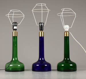 Holmegaard. Bordlamper 3