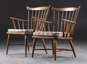 Par stole af bøg fra FDB-møbler 2