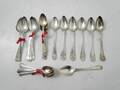 Kaffeteskedar, silver