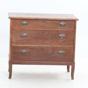 BYRÅ, 1900-talets första del, tre lådor.