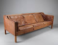 Børge Mogensen. Tre-personers sofa model 2213 