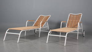 Daneline solvogne i teaktræ. 2