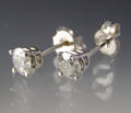 Par brillant ørestikker ca. 0.65 ct.