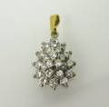 Diamantvedhæng, ca 0.86 ct