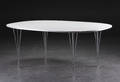 Piet Hein  Bruno Mathsson . Super Ellipse spisebord.