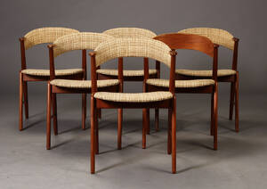 Kai Kristiansen. Spisestole, teaktræ 6