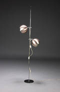 Standerlampe, aluminium, 1970erne