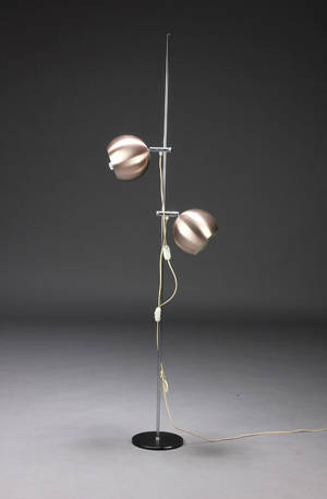 Standerlampe, aluminium, 1970erne