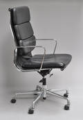 Charles Eames. Kontorstol, model EA-219 patineret