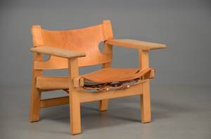 Børge Mogensen. Lænestole Den spanske stol, model 2226